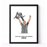 Arsenal Print | Dennis Bergkamp (194)