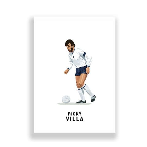 Arsenal Print | Dennis Bergkamp (195)