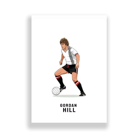 Arsenal Print | Dennis Bergkamp (221)