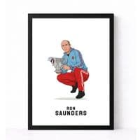 Arsenal Print | Dennis Bergkamp (227)