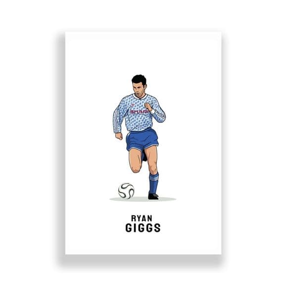 Arsenal Print | Dennis Bergkamp (229)