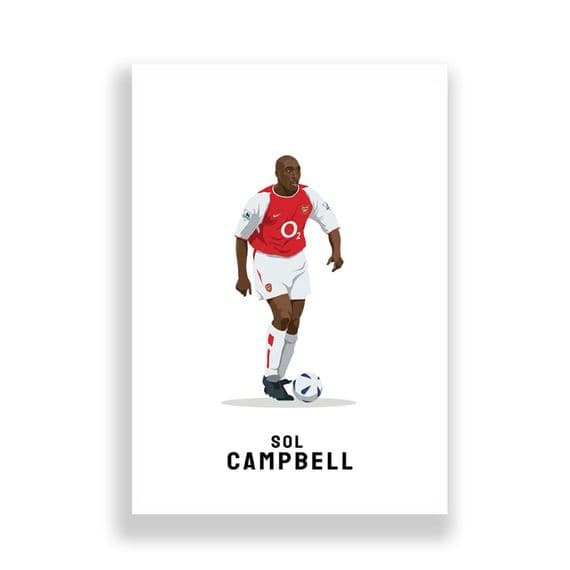 Arsenal Print | Dennis Bergkamp (230)