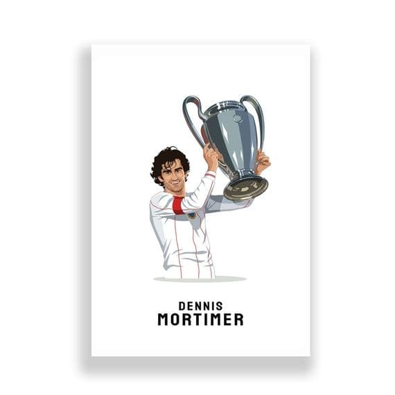 Arsenal Print | Dennis Bergkamp (250)