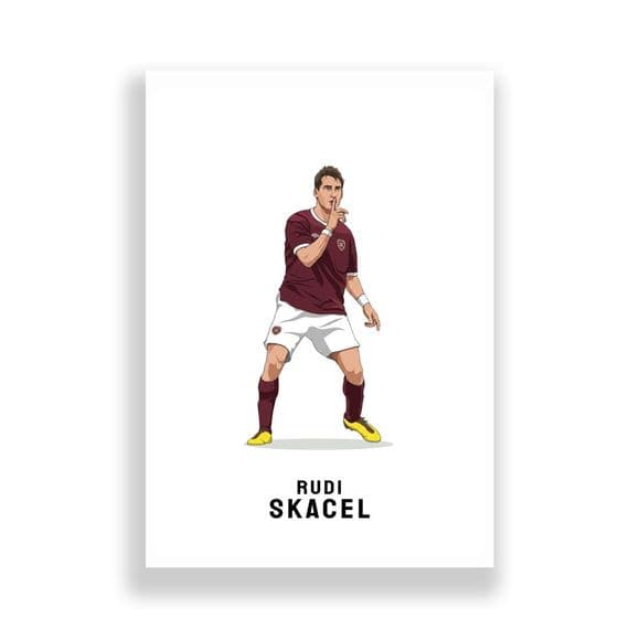 Arsenal Print | Dennis Bergkamp (255)
