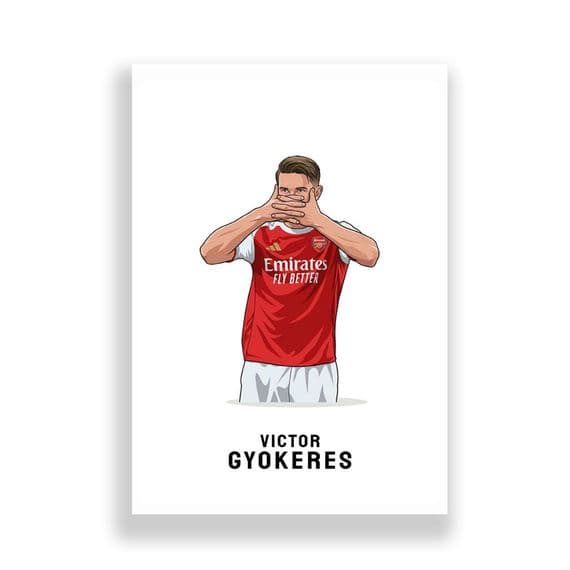 Arsenal Print | Dennis Bergkamp (35)