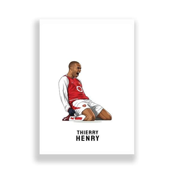 Arsenal Print | Dennis Bergkamp (41)