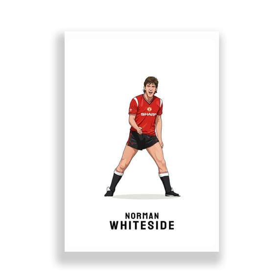 Arsenal Print | Dennis Bergkamp (80)