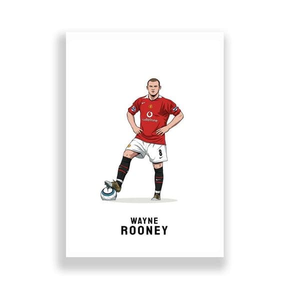Arsenal Print | Dennis Bergkamp (81)