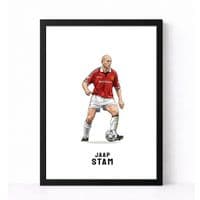 Arsenal Print | Dennis Bergkamp (91)