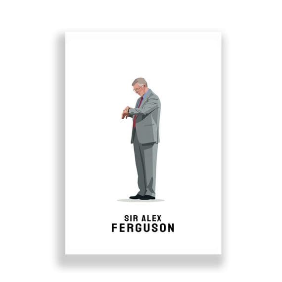 Arsenal Print | Dennis Bergkamp (93)