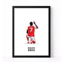 Arsenal Print | Dennis Bergkamp (95)
