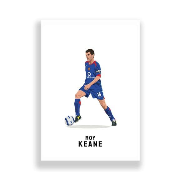 Arsenal Print | Dennis Bergkamp (97)