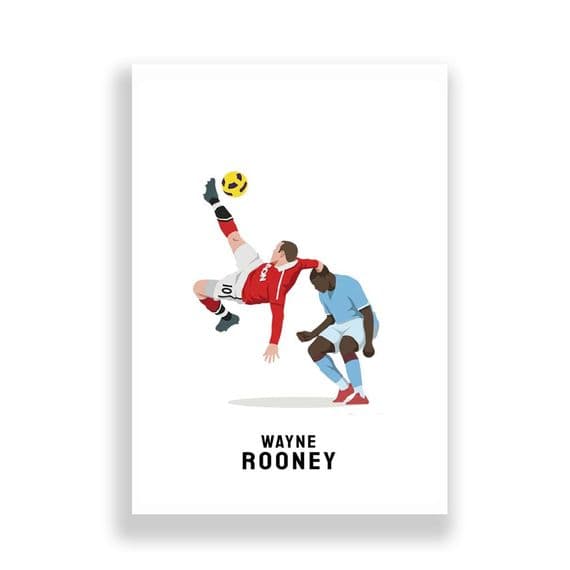 Arsenal Print | Dennis Bergkamp (98)