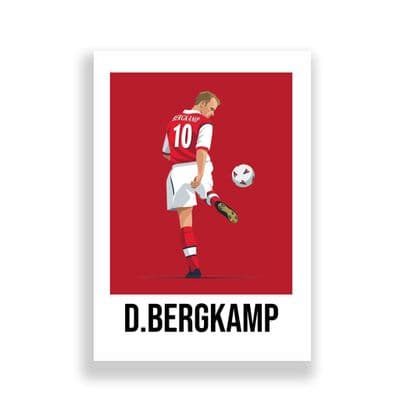 Arsenal Print | Dennis Bergkamp