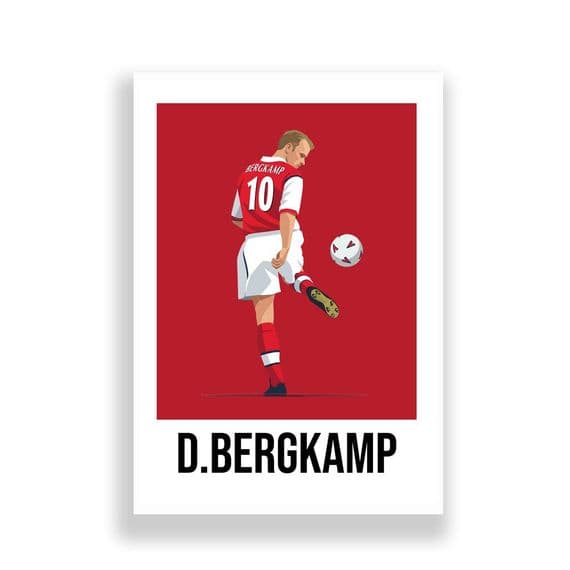 Arsenal Print | Dennis Bergkamp
