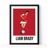 Arsenal Print | Liam Brady