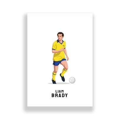 Arsenal Print | Liam Brady.