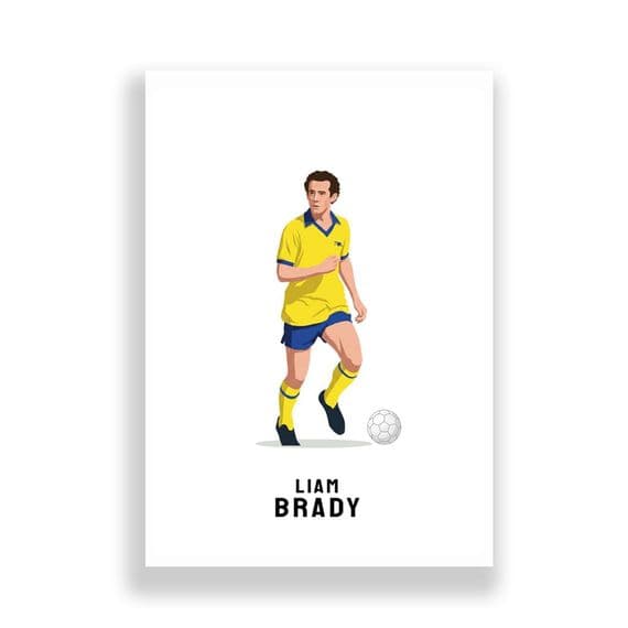 Arsenal Print | Liam Brady.