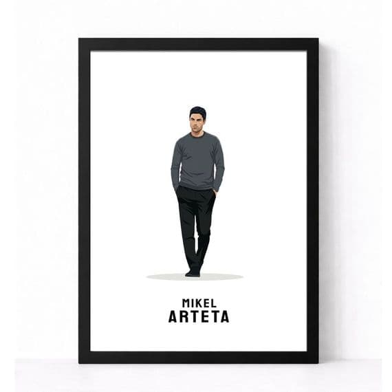 Arsenal Print | Mikel Arteta