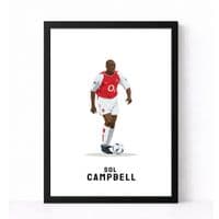 Arsenal Print | Sol Campbell