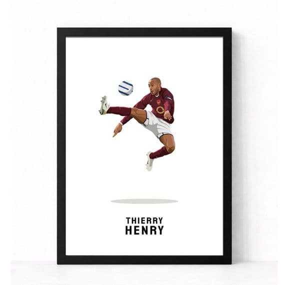 Arsenal Print | Thierry Henry.