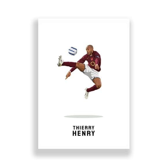 Arsenal Print | Thierry Henry.