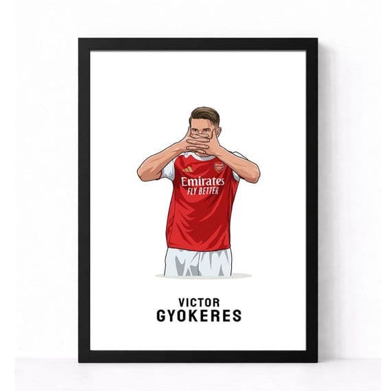 Arsenal Print | Victor Gyokeres