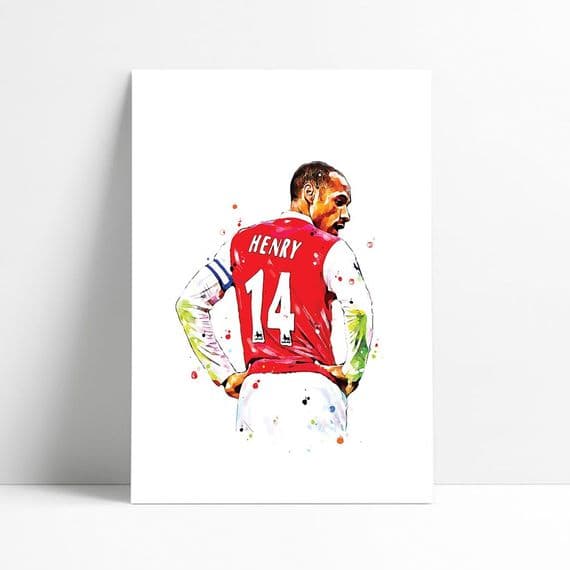 Arsenal | Thierry Henry Art Print