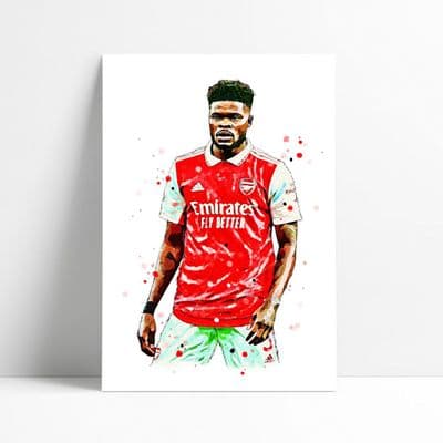 Arsenal | Thomas Partey Art Print