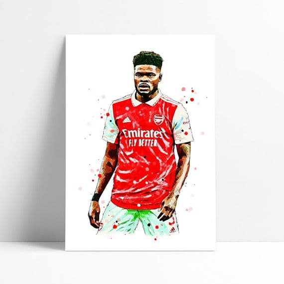 Arsenal | Thomas Partey Art Print