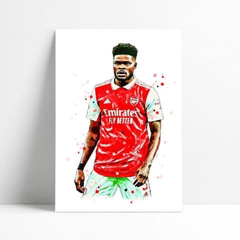 Arsenal | Thomas Partey Art Print