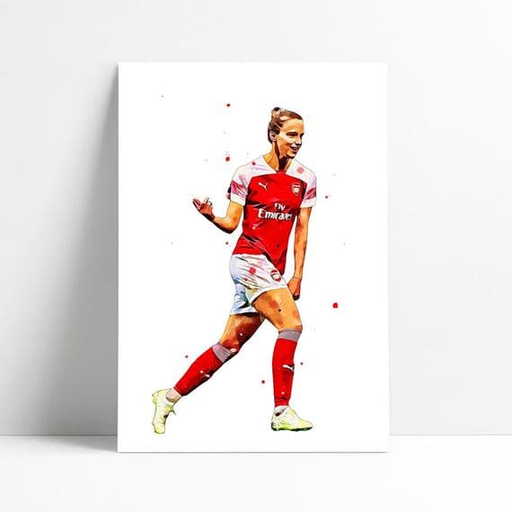 Arsenal |  Vivianne Miedema Art Print