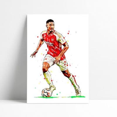 Arsenal |  William Saliba Art Print