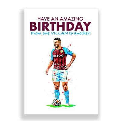 Aston Villa Birthday Card | John McGinn