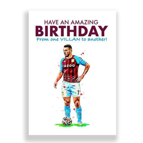 Aston Villa Birthday Card | John McGinn