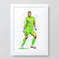 Aston Villa | Emiliano Martínez Art Print