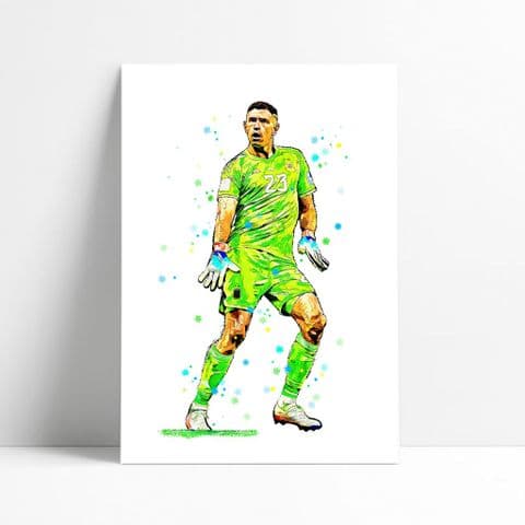 Aston Villa | Emiliano MartÃnez Art Print