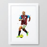 Aston Villa | Gabriel Agbonlahor Art Print