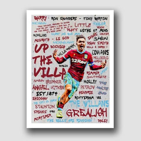 ASTON VILLA - GRAFFITI ART