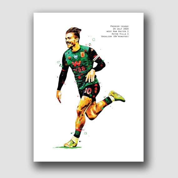 ASTON VILLA - JACK GREALISH WHU