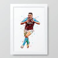 Aston Villa | John McGinn Art Print