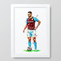 Aston Villa | John McGinn Art Print (1)