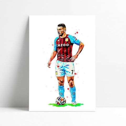 Aston Villa | John McGinn Art Print (1)