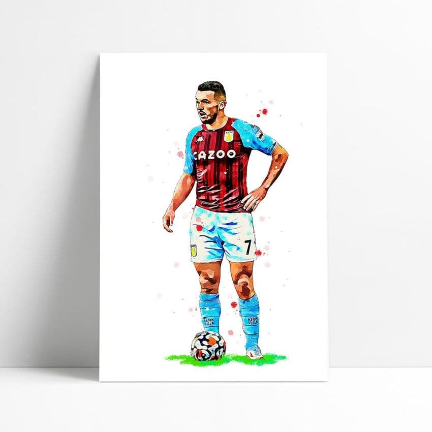 Aston Villa | John McGinn Art Print (1)