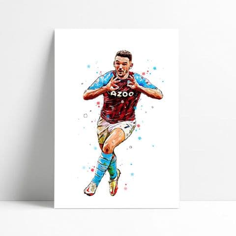 Aston Villa | John McGinn Art Print