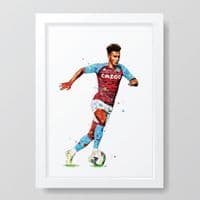 Aston Villa | Ollie Watkins Art Print