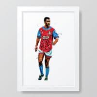 Aston Villa | Paul McGrath Art Print