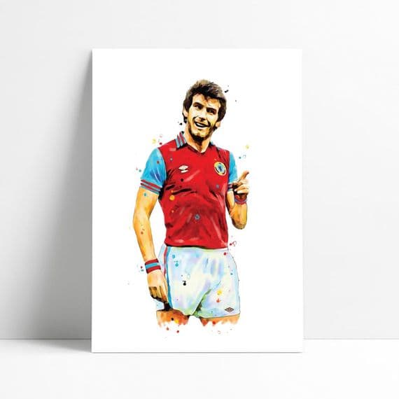 Aston Villa | Peter Withe Art Print