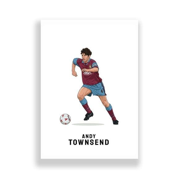 Aston Villa Print | Andy Townsend