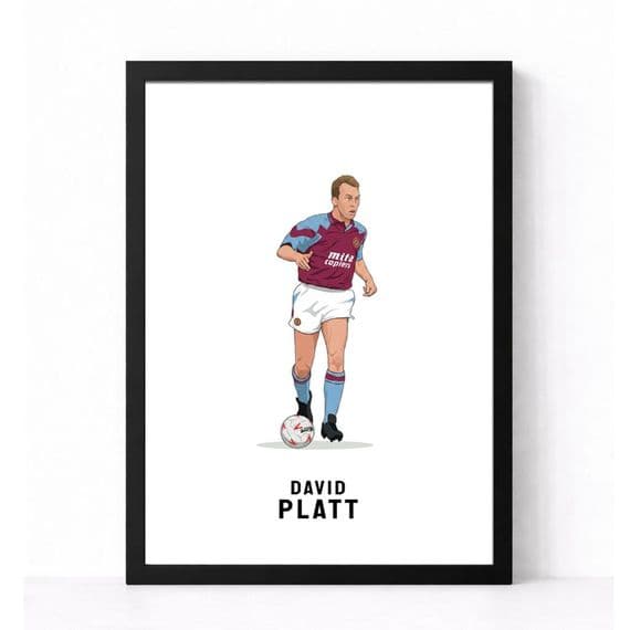 Aston Villa Print | David Platt